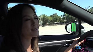 Alexia Anders moans while getting pleasured - Foot fetish video