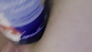 My Flexible Asshole Swallows the Bottle Completely