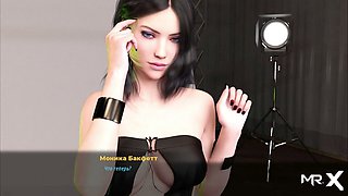 Seductive cougar and nymphs in a 3D animated adventure