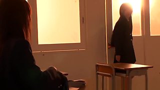 Nippon Les Schoolgirls 18+ Secretly Nipplesucking