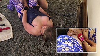 Grannys Clit And Pussy Vibrator Masturbation & Orgasms