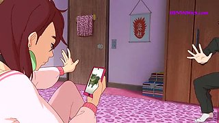 Pervy Stepsis Gets Harder Hentai Fuck - Big Tits & Creampie
