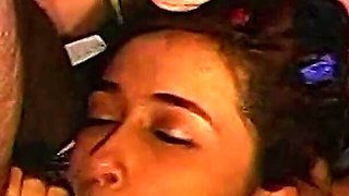 Teenie with Slim Body Gets Covered in Cum...spermagewitter Explosion!