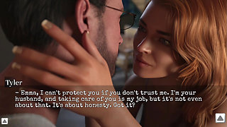 Horny Hot Wife Riding Husband's cock with passionately.