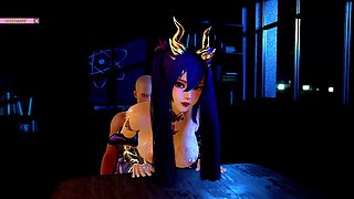 Zi Yan Digital Dreamgirl with a Dangerous Body - 3D Animation