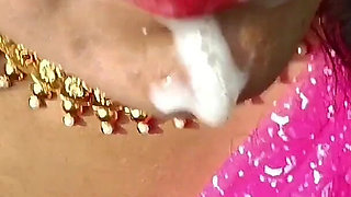 Dirty Blowjob Completion and Cum in Mouth and Cum on Face with Dirty Cumshot