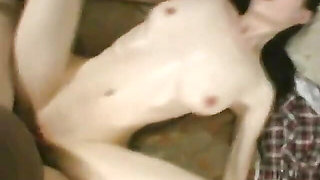 Emo Chick Lovey Cravesit Takes Two Sticky Loads