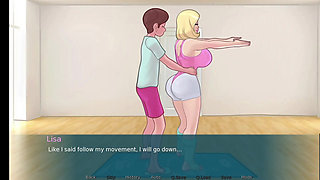 dabby and anon make hot romantic seen in summertime saga part 8