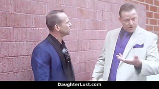 Abnormal stepparents nail each other's teen -