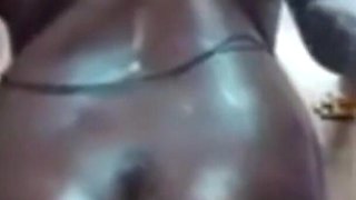 Cuck Loses Bet, Stranger Oils & Massages My Big Black Ass Before Ravaging Me! - Hotwifeplayx