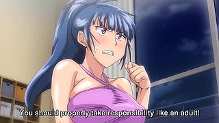 Hot Japanese Harem Sex - Joshi Luck! Episode 5 with Big Tits & Creampie