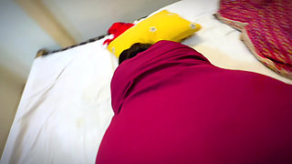 Arabic Stepmom Leaves Her Stepson & Romantic Sex With His Friend when no one in home