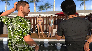 Become a rock star: sexy girls on a pool party ep 60