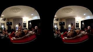 Pornstars Naughty Eva May Livie Blainn and Kora Fuck Fans Wild UK Gangbang Party