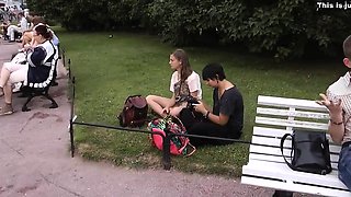 public sex, naked in the street, sex adventures, outdoor
