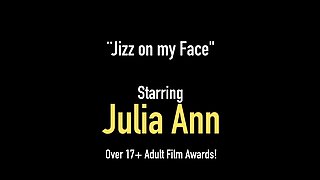 Fantastic Face Fucking Julia Ann Sucks your Hard Cock POV