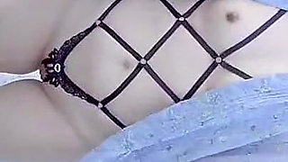 Mayu No72 Naked in a See-through Dress Sex