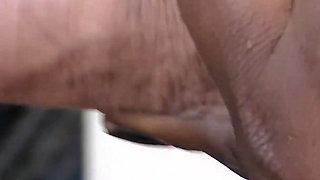 Ebony Slut Blows My Cock and Swallows