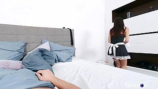 Petite Maid Mells Blanco Gets Fucked Hard By Her Horny Master - TeenMegaWorld