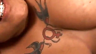 Kitten busty BBW busty ebony skin sucks and fucks big black cock