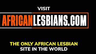 Lesbian African Wife Cheating with Babysitter at home