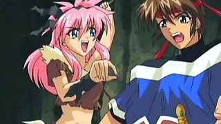 Horny anime slut fucking