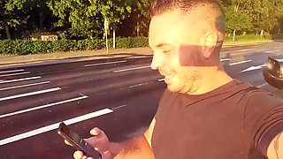 PublicSexDate - HORNY MILF SLUT LIZ DE LANE SUCKS COCK AND GETS FUCKED OUTDOORS: Porn