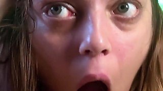 Perfect G-spot Stimulation - Submissive Wife Can’t Escape the Pounding