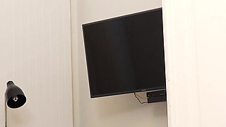 Tiffany Tatum Interracial Handjob and Cum Swallowing Blowjob