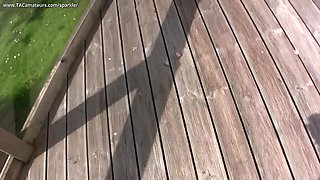 Playing Card Naked In The Sun - Sparkle