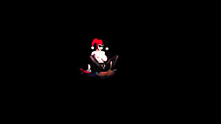 Harley Quinn Pantyhose Footjob