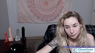 ScarletteMoonXO Bawdy exhibition at CharmCams