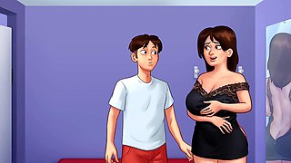 Summertime Saga sexathon featuring Debbie's steamy scenes