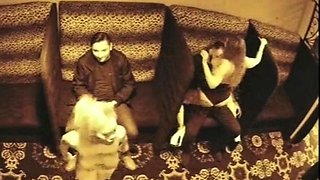 Strippers dance in the semi private room