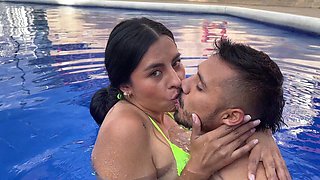 The Water Covers Them as They Devour Each Other with Kisses Full of Desire