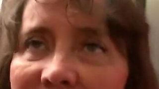 Hairy Cougar Swallows Cum 4515 3