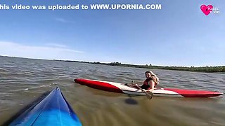 Katrina Van - Van - Adult Game In The Water, Kayaking, Waves, Sunbathing And Blowjob