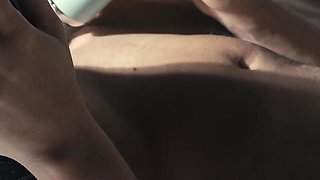 I Masturbate with My New Hitachi Friend, It Made Me Squirt a Little Bit I Didn't Expect It
