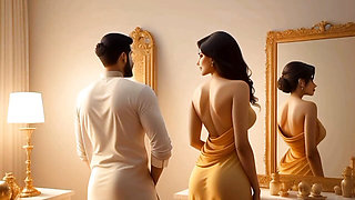 DESI COUPLES EXTREME ROMANCE TEMPTED HIM TO CUM INSIDE HER PUSSY