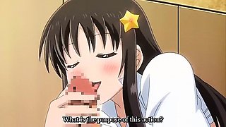 Crazy comedy anime movie with uncensored anal, big tits,