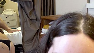 Huge Japan blowjob and handjob POV orgy with a cumshot