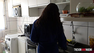Morning Coffee Turns Into a Steamy All-Day Fuck