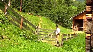 Astrid Pils - Amazing Orgy Action With Big Boobed German Sluts In The Wood Cabin