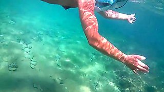 Urlaub 2017 Camping - Wir unter Wasser nackt!