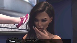 Big ass latina beauty Misskitty2k and her naughty nerdy girl adventures in a wild animated world