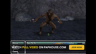 Impregnating a Chubby Orc Girl