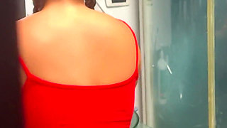 The Stepson Fucks the Ass of the Maid Hired by His Stepmother