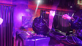 Rubber in the Vacuum Tower with Ava Fetishart and Perv