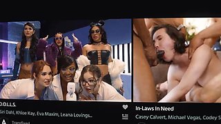 ADULT TIME - Slutty Cheating Bride Ivy Ireland Takes AIRTIGHT DP  GANGBANG On Her Wedding Day!: Porn