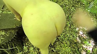 Bouncy Tits Outdoor Action - Public Nudity & Hardcore Pounding in Woods